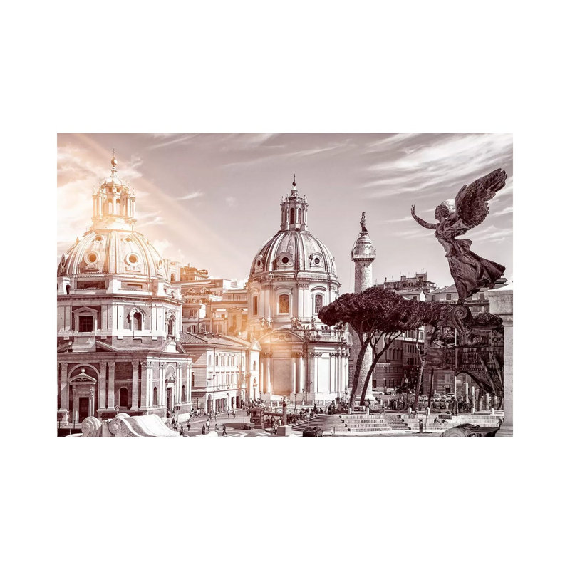 The City of the Italian Angels 1 Piece Wrapped Canvas Wall Art, 30.48 cm H x 45.72 cm W