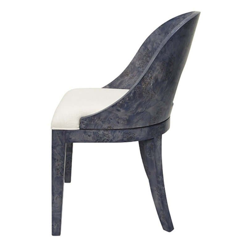 Rafferty Upholstered Dining Chair, Navy
