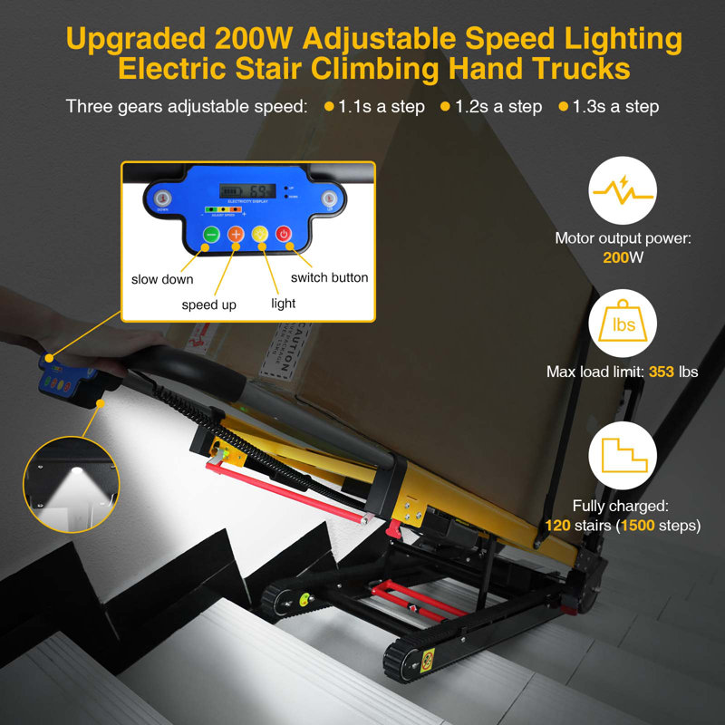 353 Lb. Capacity Foldable Hand Truck Dolly