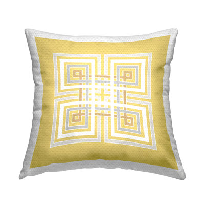 Geometric Outdoor Throw Pillow