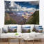 Tapisserie grand canyon américain dans le colorado river avec accessoires suspendus inclus-28490412