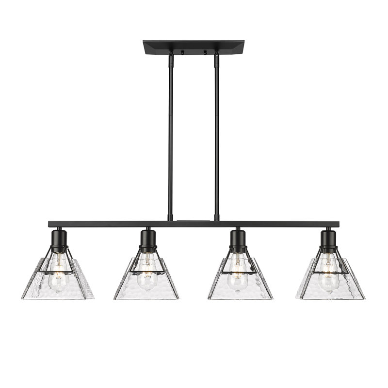 Bloomington 4 - Light Matte Black Pendant