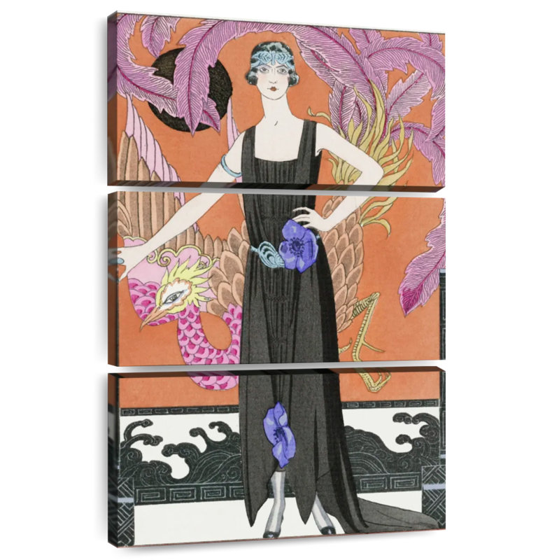 Navette La Belle Dame Sans Merci - robe du soir 1921, H 38 po x l 24 po