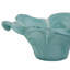 Bol décoratif en forme de fleur Swirl - bol décoratif en verre moderne - centre de table élégant pour la décoration de salle à manger ou de table basse - bleu-55294424