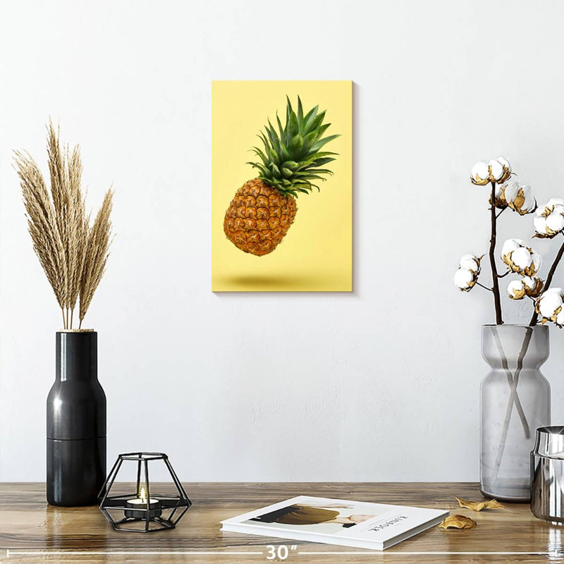 Yarlin Levitating Pineapple, 12" H x 8" W