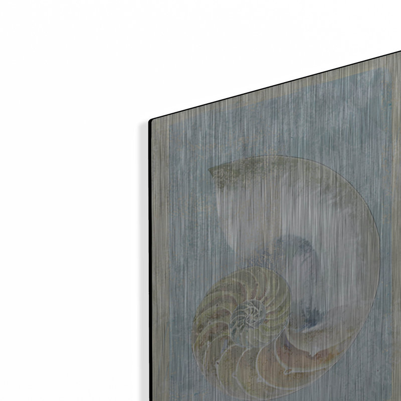  «Coastal Beacon 2» par Art Licensing Studio, art mural en métal, 36 po x 36 po, H 36 po x l 36 po