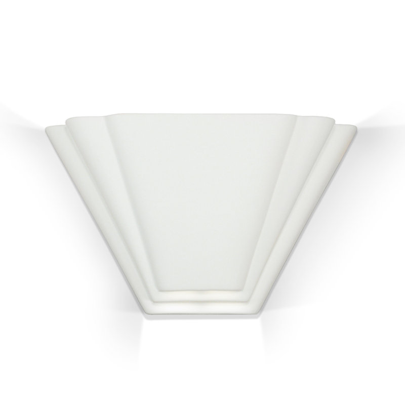 Themis Ceramic Flush Mounted Sconce