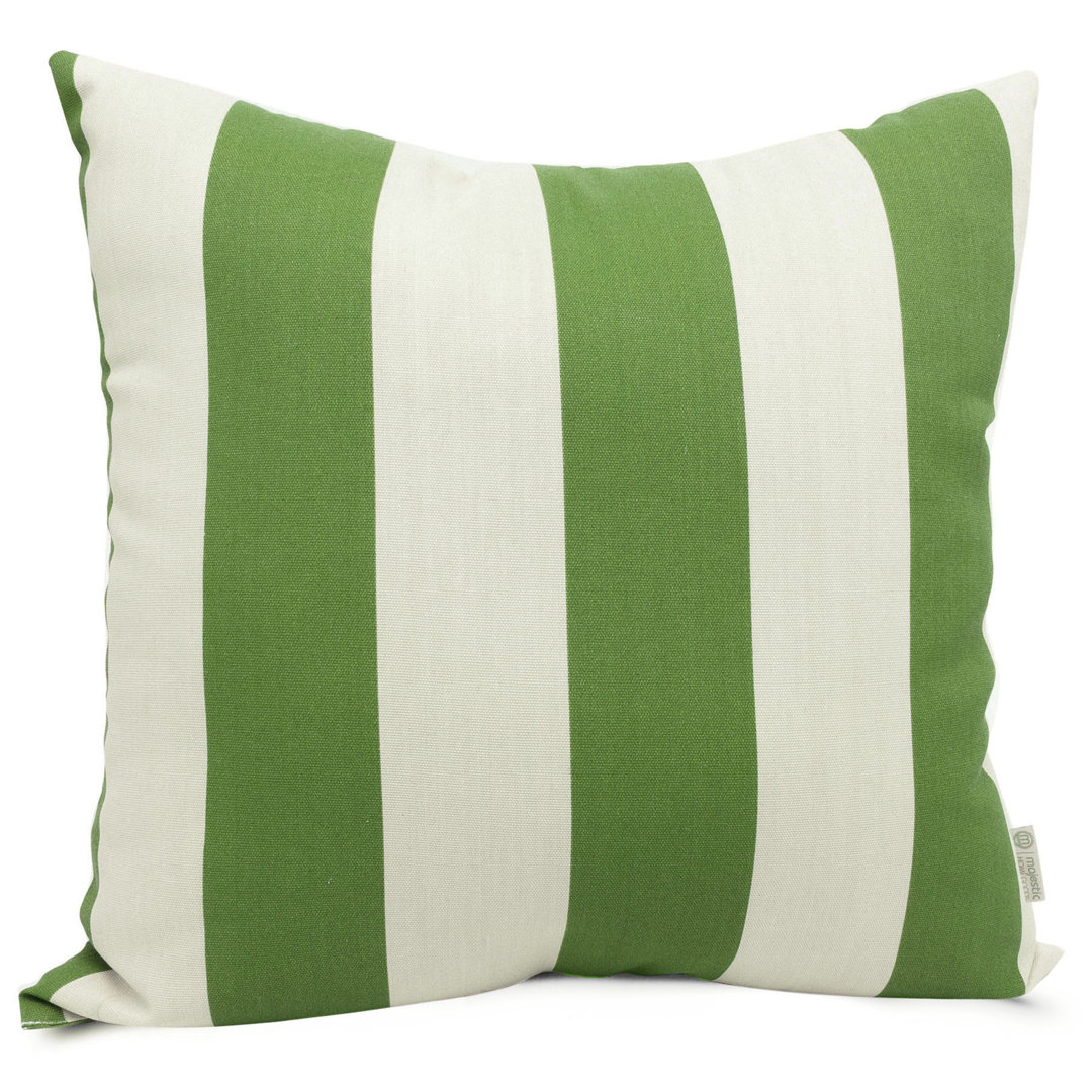 Vertical Stripe Outdoor Pillow Cover & Insert Majestic Home Goods 