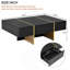 Table basse 47,2 po x 31,4 po Minimalist-1852612894