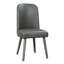 Ensemble de 2 chaises d'appoint rembourrées