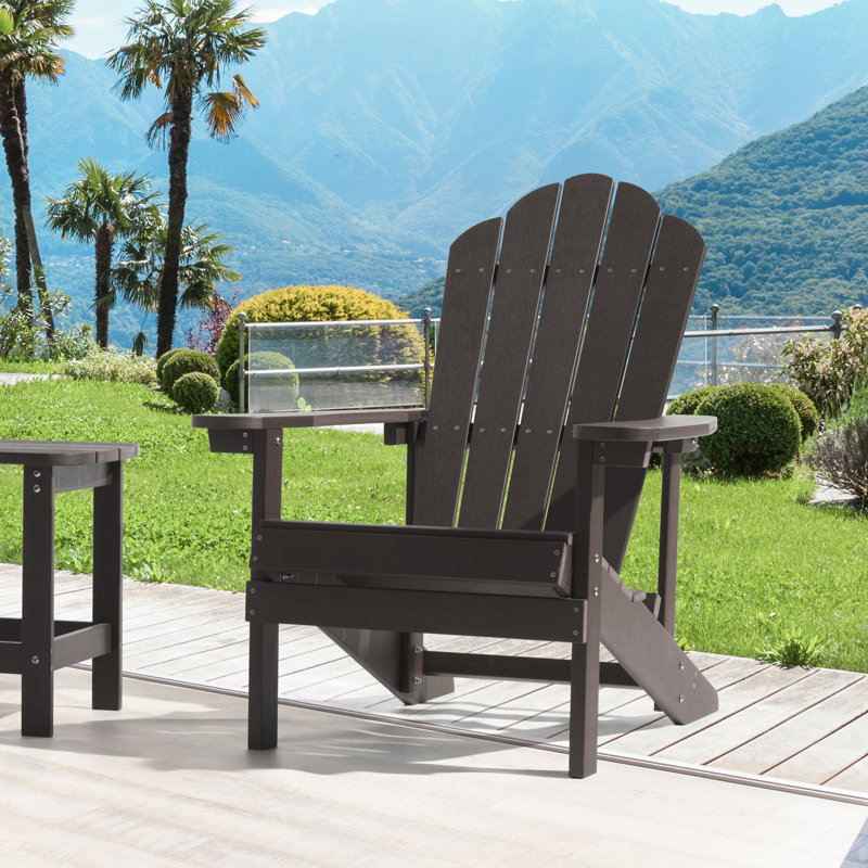Fauteuil d'extérieur Baz, Brun