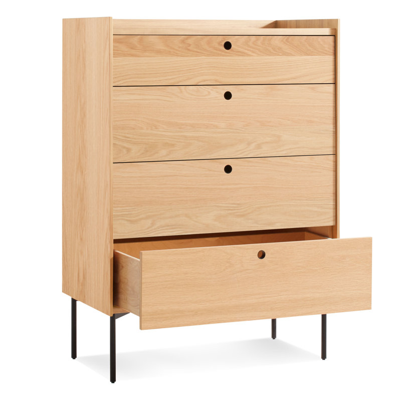 Peek 4 - Drawer Dresser, White Oak