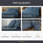 Lia Design Collection Microfiber Solid Colour Duvet Cover Set, Double-135286273