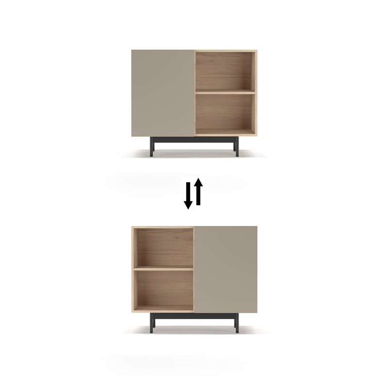 Jvonte Standard Accent Chest, Light Oak/Taupe