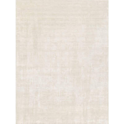 High-Quality Hand-Knotted Beige Area Rug
