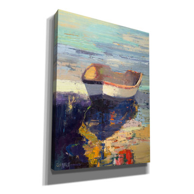 «Blueglow» par Beth Forst, art mural sur toile