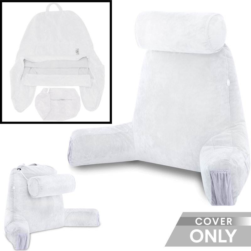 Housse de coussin d'extérieur, Blanc