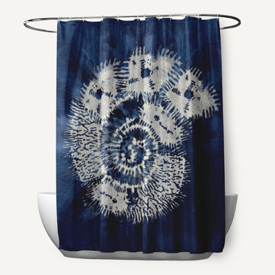 Viet Floral Shower Curtain