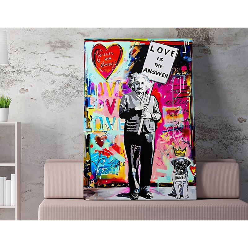 Peinture décorative sur toile