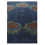 Tapis carré bleu marine Parris