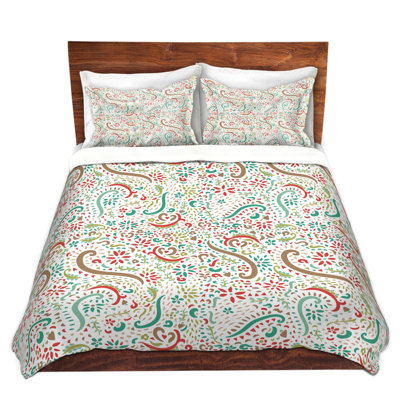 Polyester Paisley Duvet Cover