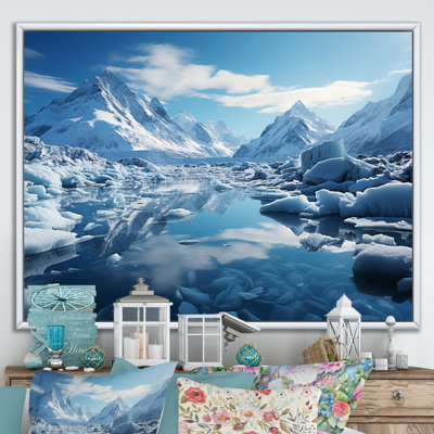 Bhav " Glacier Glacial Reflections I "