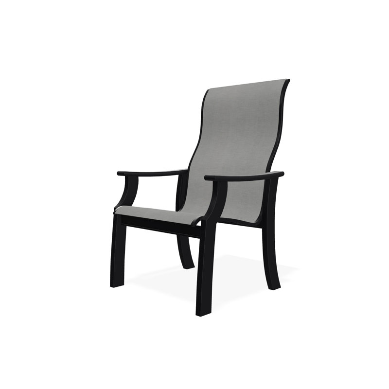 Fauteuil St. Catherine Sling, Noir, Alliage Sunbrella®