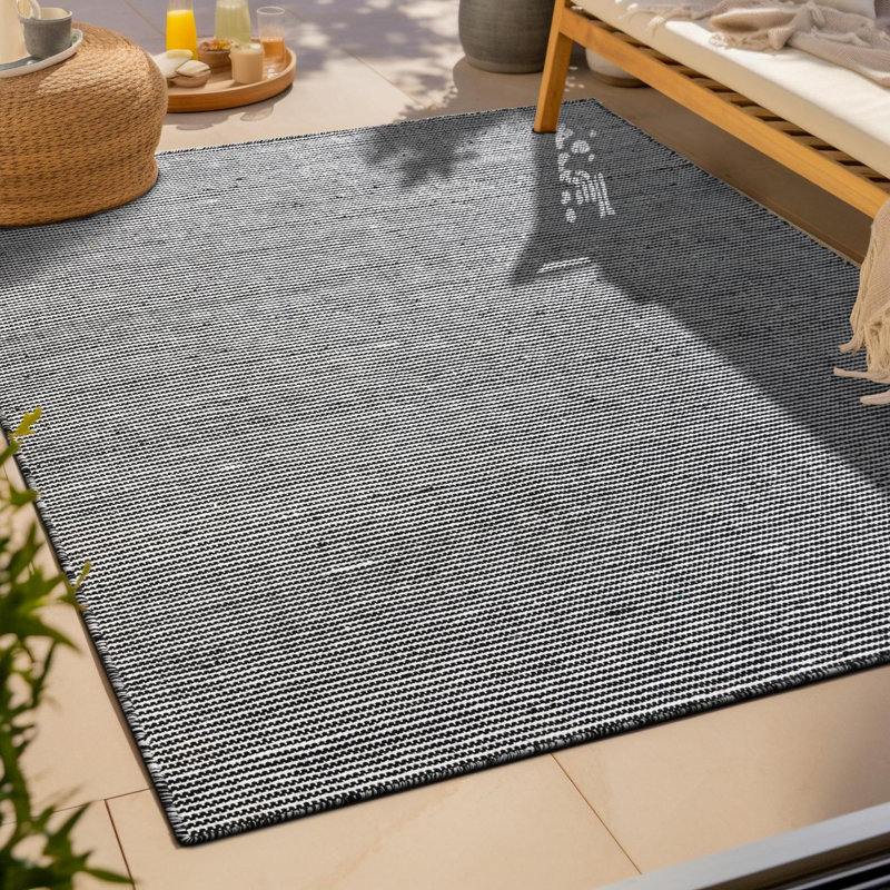 Tapis d'extérieur Jill Zarin Palm Spring, Carré 7 pi 10 po