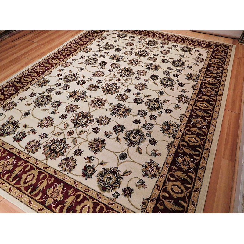 Tapis ivoire en laine Renn, Rectangle 2' x 3'