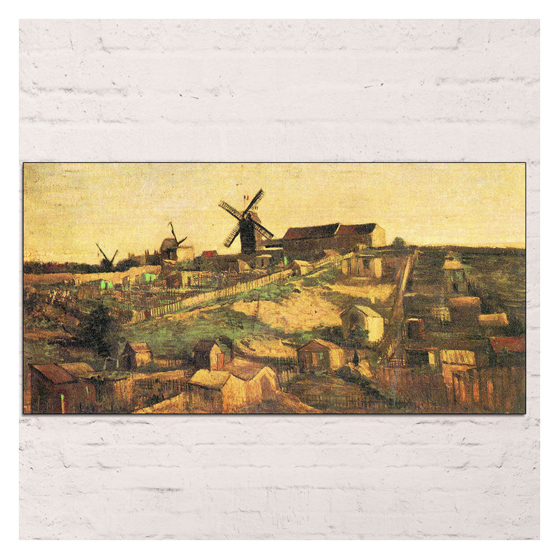 Vincent Van Gogh - Wrapped Canvas Print, 70cm H x 140cm W x 1.8cm D