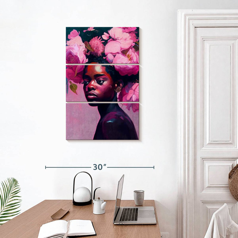 Leisha Alluring African, 32" H x 20" W