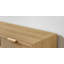 Commode de chambre à coucher, 6 commodes doubles avec tiroirs en rotin, commode en bois pour chambre d'enfant, salon, entrée et couloir, naturel