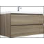 Meuble-lavabo mural 42 po avec lavabo et meuble-lavabo mural moderne-932094410