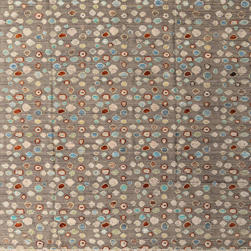 Abstract Indoor Rug, Square 6'