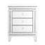 Armoire à miroir argentée 3 - 21,5 po x 15,8 po, 26,8 po, rangement fonctionnel pour chambre à coucher, salon, couloir 21,5 po x 15,8 po x 26,8 po et vestiaire polyvalent