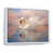 White Floater Framed
