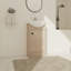 Meuble-lavabo simple avec plateau 18,13 po Lithea