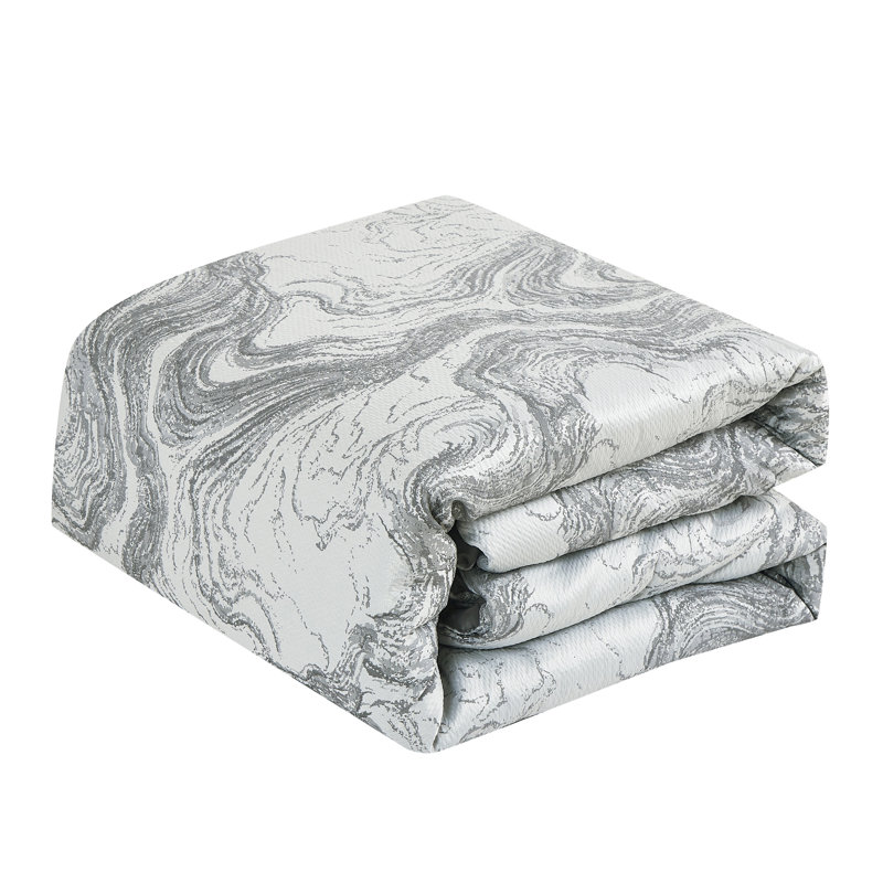 Marble Swirl Comforter Set King, King Size