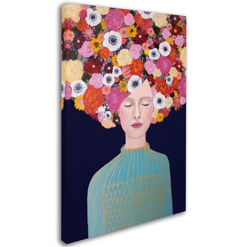 Breagh 'Celeste' Print on Wrapped Canvas, 32" H x 22" W
