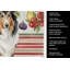 Tricolor Collie Vegetables Kitchen Towel-322069818