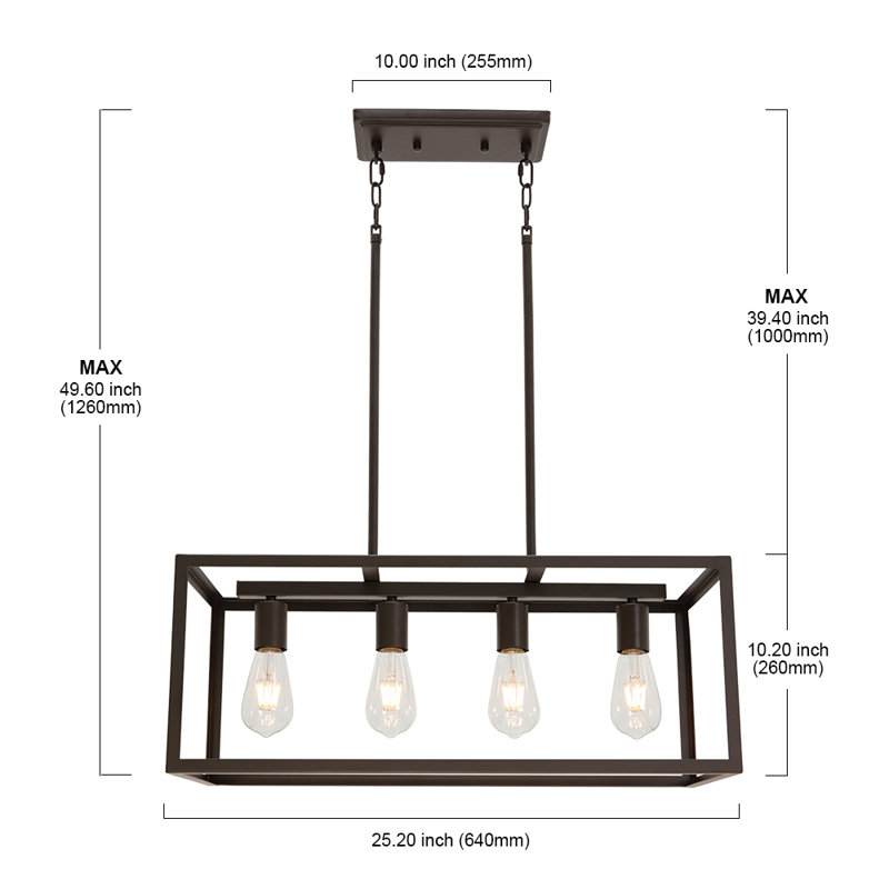 Campion 4 - Light Kitchen Island Pendant