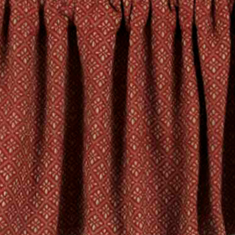 Jupe de fenêtre 72" canora philmont jacquard Ostler