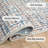 700G Woven - Like Grid Pattern American Style Carpet-2074140893