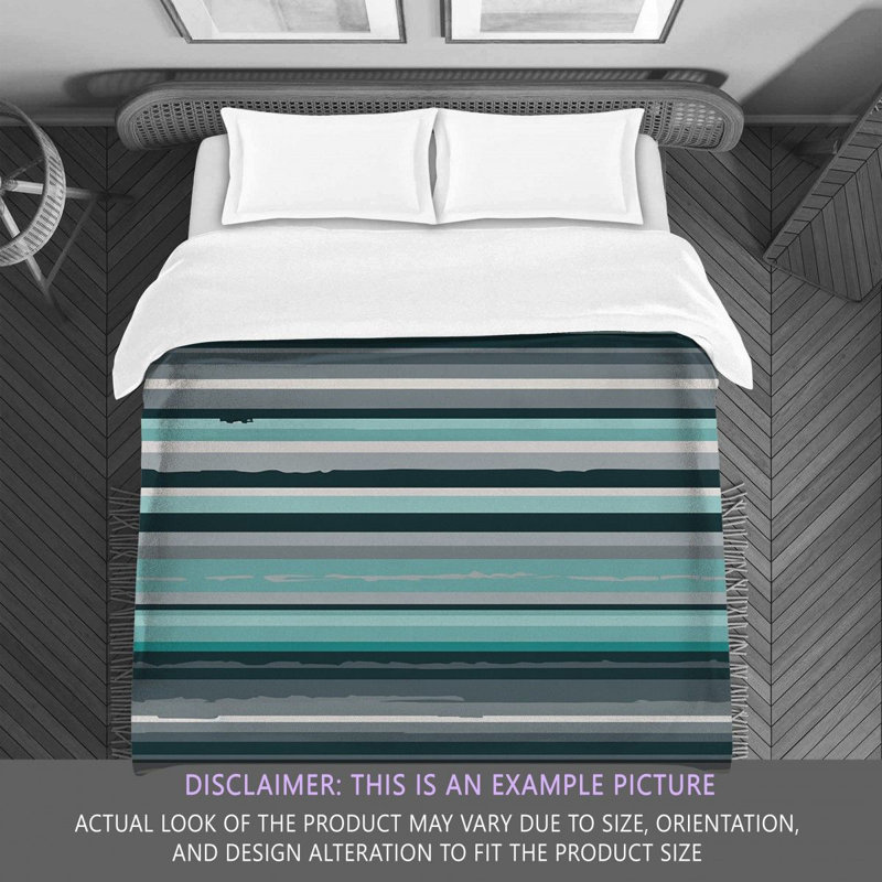 Polyester Striped Comforter, Twin Comforter