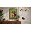 Figs in Lime Botanical - Framed Print-532981876-532981878