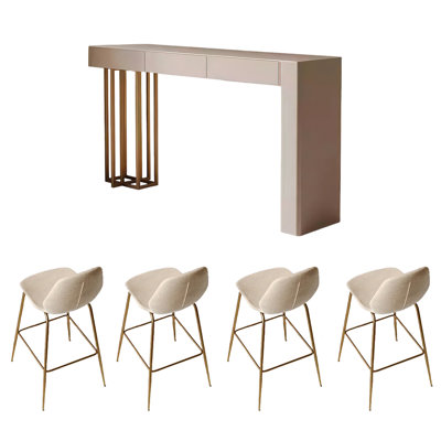 Italian minimalist bar table