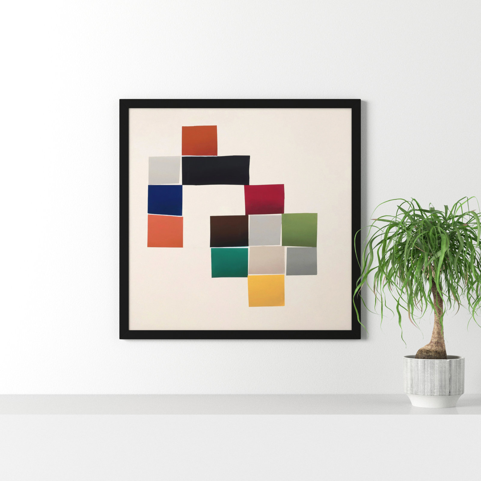Jewels 3 by Lee Lessem, Black Framed, 36" W x 36" H
