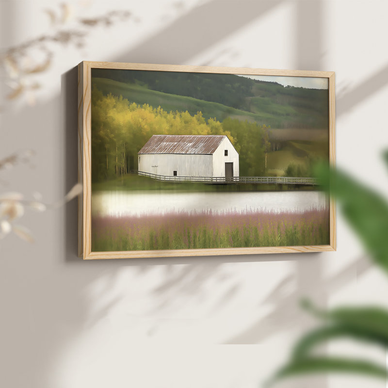 Paysage, série XL, reproduction encadrée, Naturel, H 22 po x l 28 po