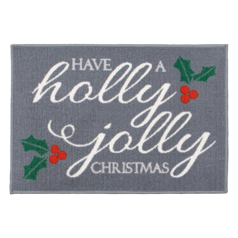 Non-Slip Christmas Indoor Doormat