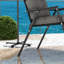 Outsunny 2pc Outdoor Seat Cushions with Backrest for Chair-2032062231